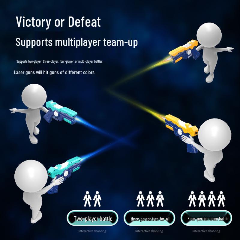 Laser Battle Toy Gun Set for Parent-Child Interactive Play