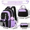 New Primary School Bag Spine Protection, Lightweight and Large-capacity Cute Backpack, Junior High School Girls Backpack