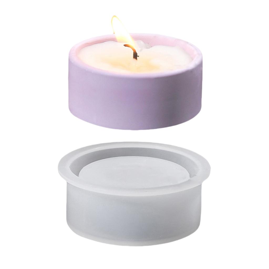 Gypsum Candlestick Silicone Mold Candle Base Mould Hollow out House Candle Holder Mold Ornaments Home Decorations Mould