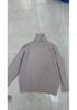 European Autumn/Winter High-Neck Women's Loose Knit Pullover Sweater - Versatile Lazy Style Base Layer Top
