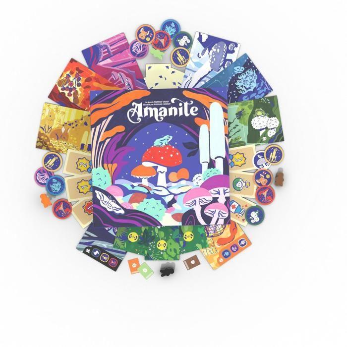 Jeu de société - AMANITE - 2-4 joueurs - À partir de 10 ans - 30 min