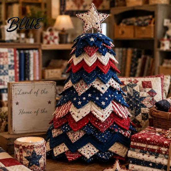 Festive Desktop Displays DIY Supplies Kit Witch Fabric Tree Halloween Quilted Cat Spider 3D Padded