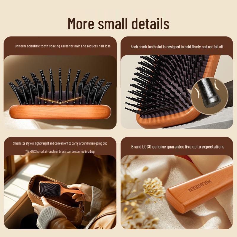 MR.GREEN Deluxe Air Cushion Massage Hairbrush