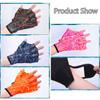 1 Pair Unisex Swimming Hand Fins Flippers Finger Webbed Gloves Paddle Water Sports Swimming Training Practice Gloves