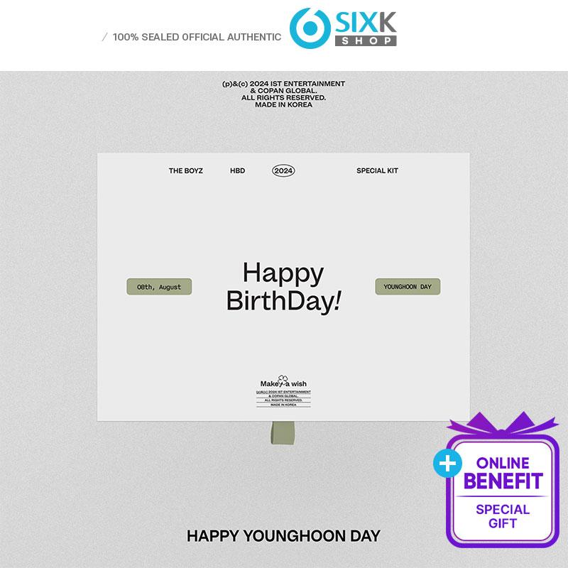 

[Предзаказ] THE BOYZ - THE BOYZ HBD YOUNGHOON СПЕЦИАЛЬНЫЙ НАБОР (+Онлайн-выгода)