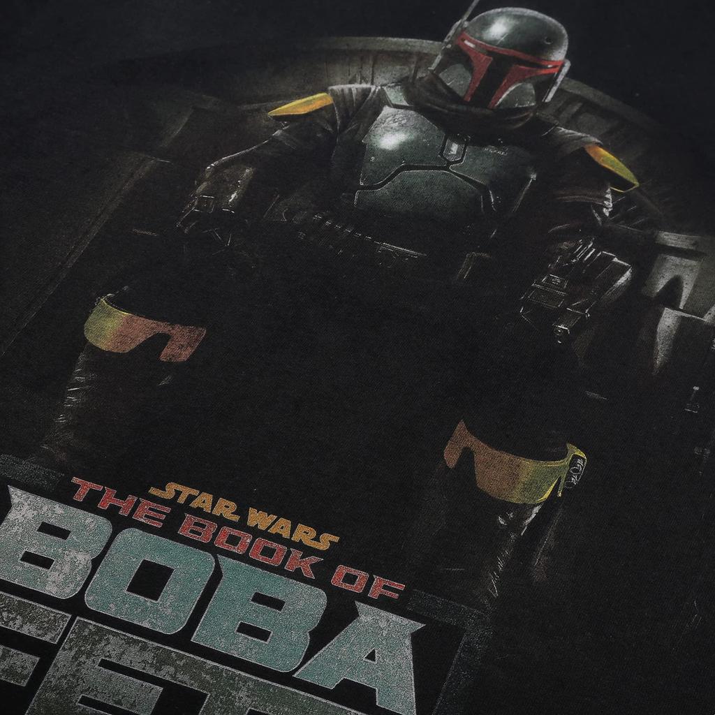 The Book Of Boba Fett Mens Book Of Boba Poster T-Shirt