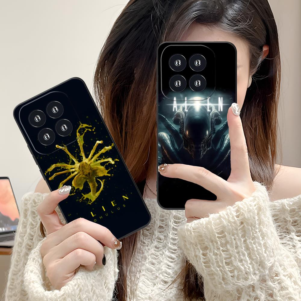 Alien Romulus Handyhülle für Xiaomi 15 14 13 12 Mi 11 T Ultra Lite Pro S X 5G Bunte Druckabdeckung Luxuriös Hübsch