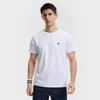 FILA Tennis Simple Sports Training Versatile Comfortable Knitted Short Sleeve T-Shirt Men Tops White A51M613101FWT