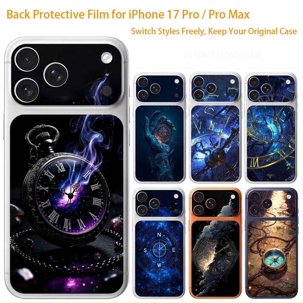 pointer 3D Full Body Skin Decal for iPhone 17/Pro/Pro Max Color Rear Protective Sticker