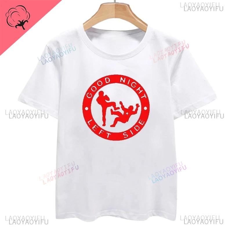 2025 New Arrival LE Good Night Left Side TShirt Men and Women Tee for Young Age and Middle Age Male and Lady Summer Popular Tops