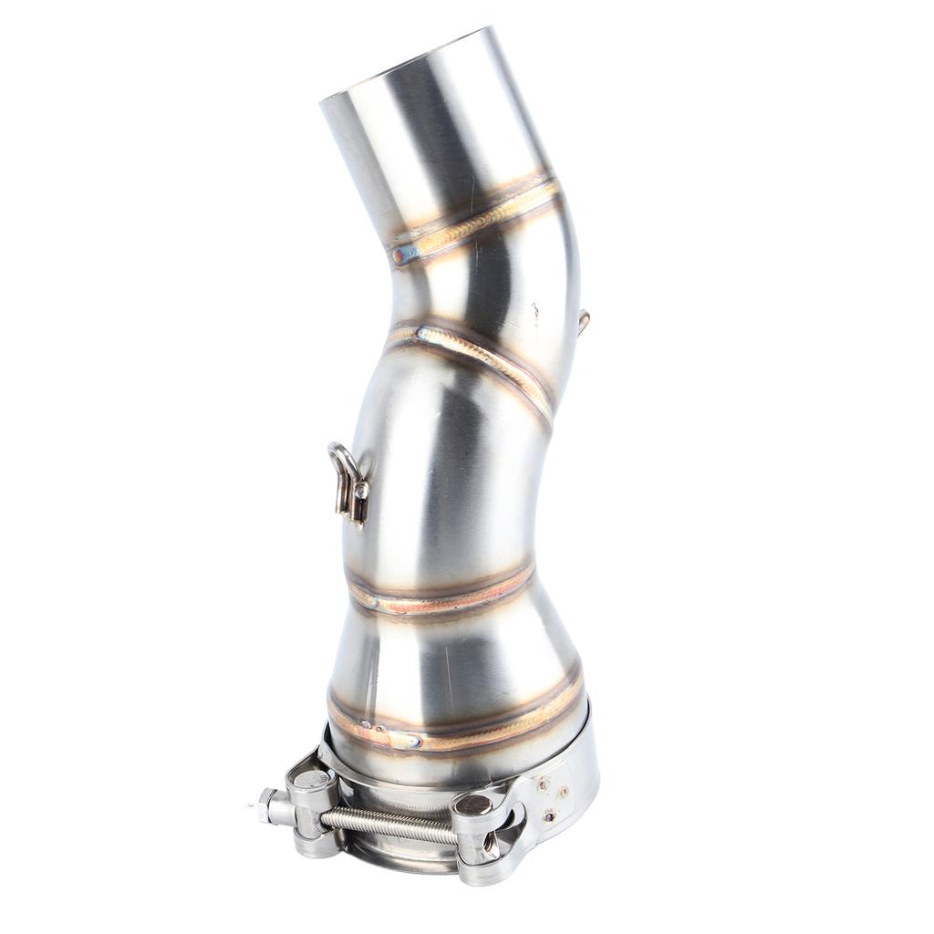 Motorbike Exhaust Middle Pipe Stainless Steel Motorcycle Middle Link Tube Tubing Replacement for ADVENTURE R1200GS