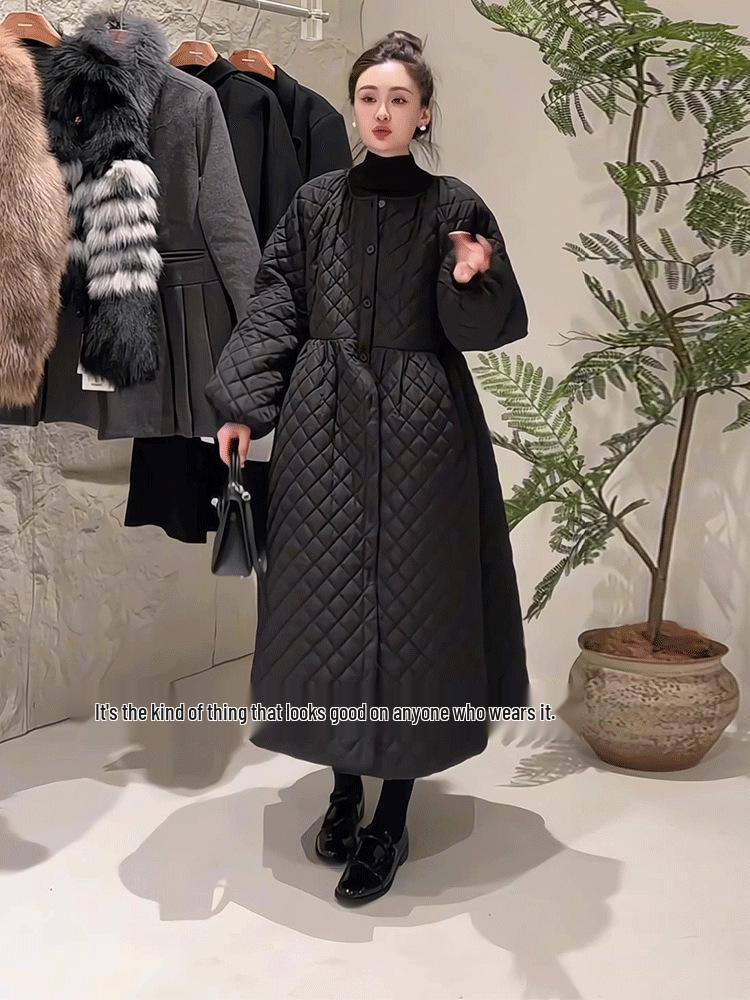 Korean Style Quilted Cotton Jacket - Thick Padded, Cozy & Stylish Design