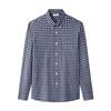 Goldlion Men's Pure Cotton Plaid Long-Sleeve Casual Shirt