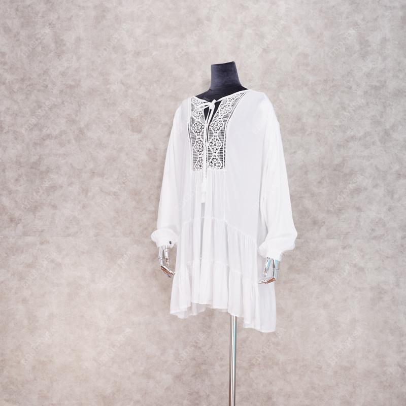 long white caftan
