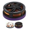 Phone Cooler 15W Magnetic Adsorption Quiet Portable Cell Phone Radiator Cooling Fan for Gaming Live 