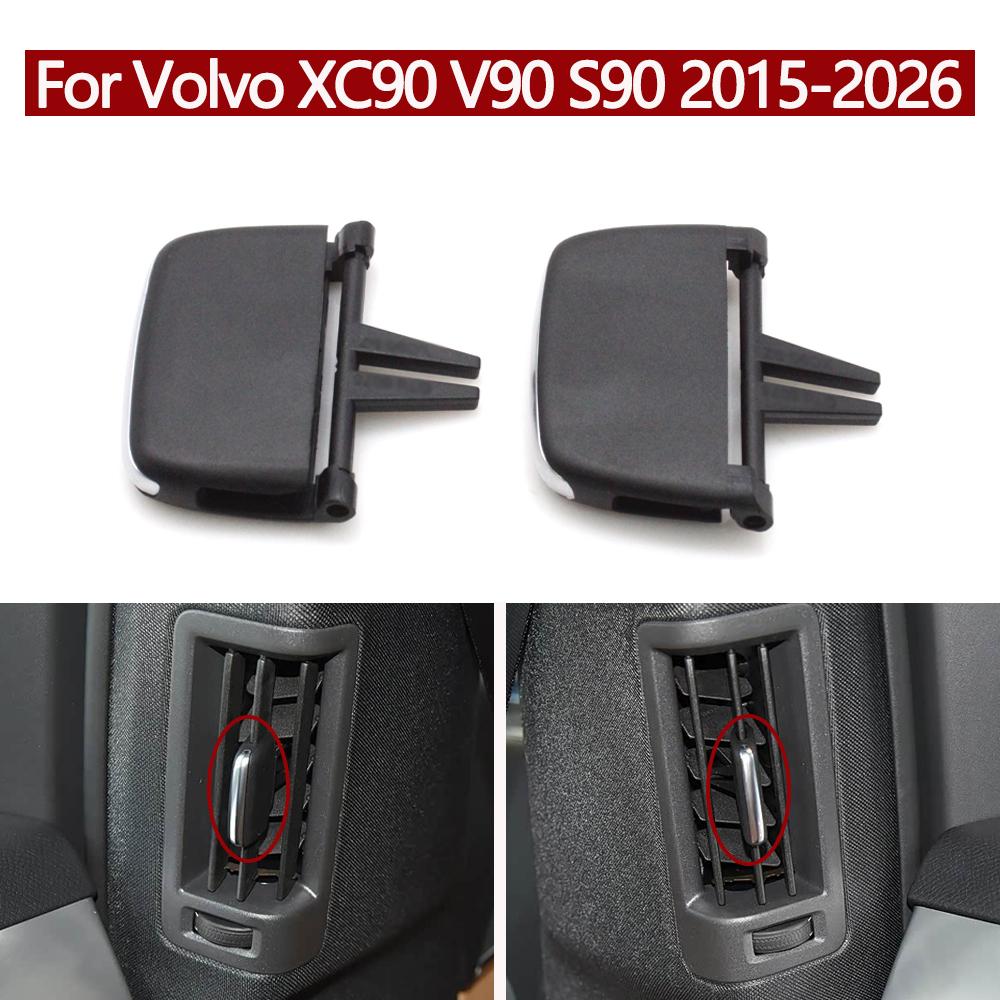 Car Rear AC Conditioning Pillar B Air Vent Grille Outlet Tab Slider Clips Repair Kit For Volvo XC90 V90 S90 31497122 31497124