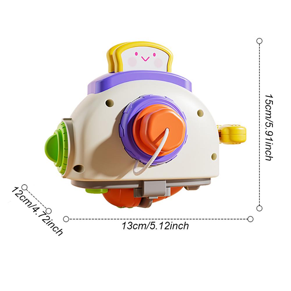 5 In 1 Baby Busy Board Cube Montessori Sensory Toys for Toddlers Learning Fine Motor Skills Education Learning Activity Toys