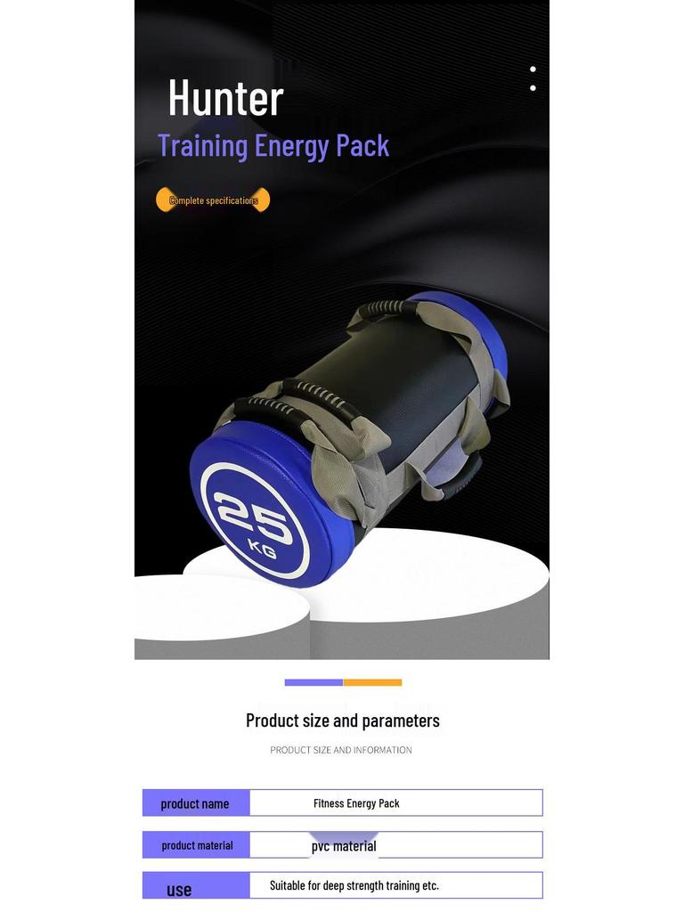 Adjustable Weighted Sandbag for Muscle Building & Training