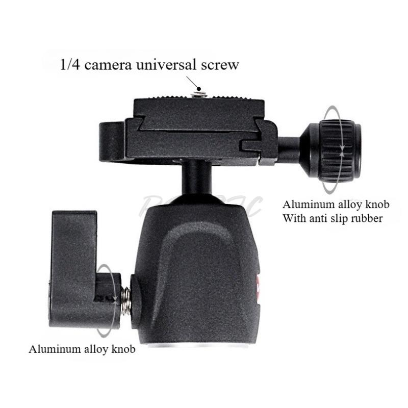 Micro DSLR Camera Aluminum Alloy Desktop Tripod Mobile Mini Live Selfie Stand Camera Tripod