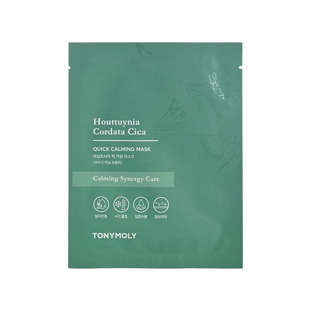 TONYMOLY - Houttuynia Cordata Cica Quick Calming Mask 20ml x 1 sheet