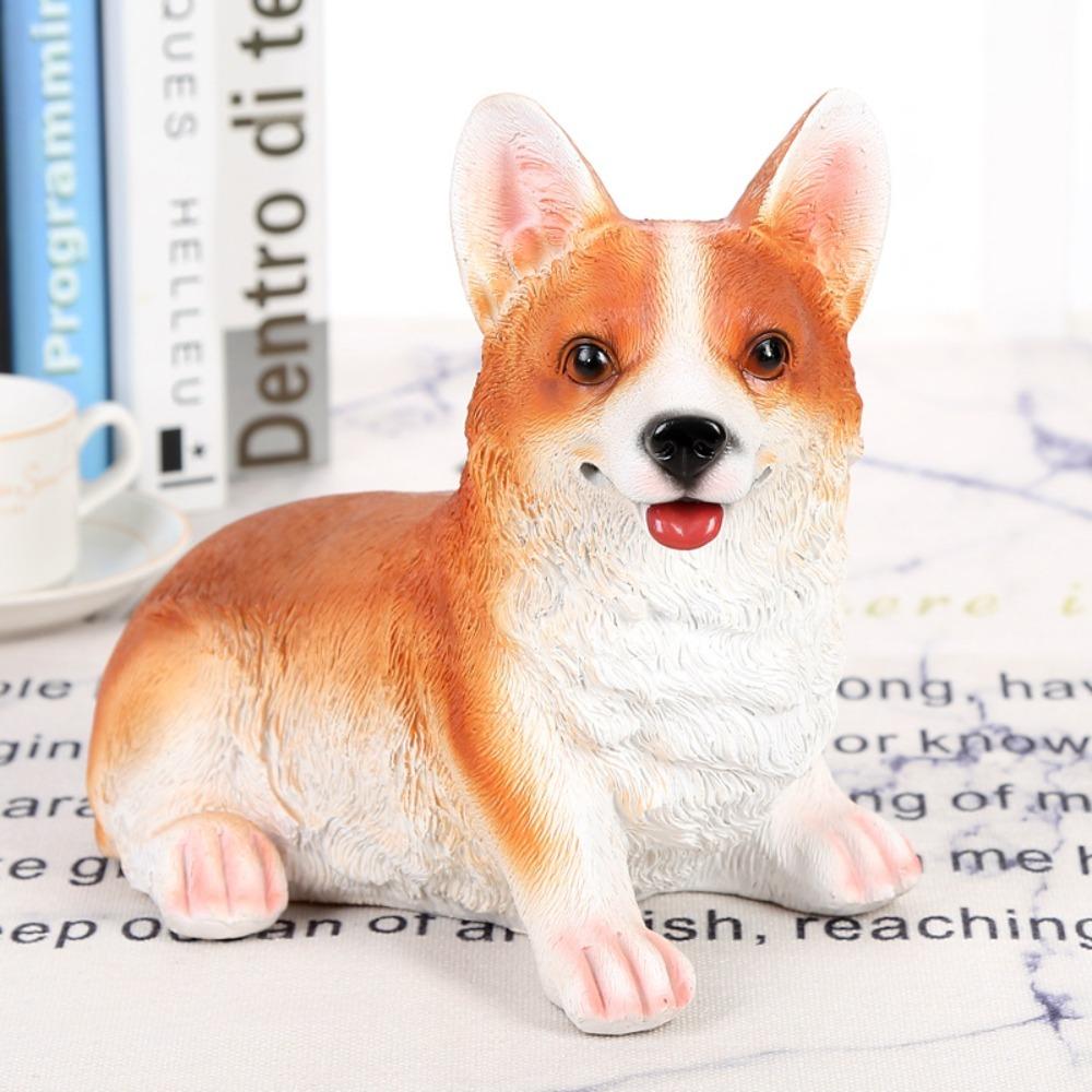 Decorative Dog Piggy Bank Large Capacity Zodiac Dog Ornaments Animal Saving Box  Kid Toy
