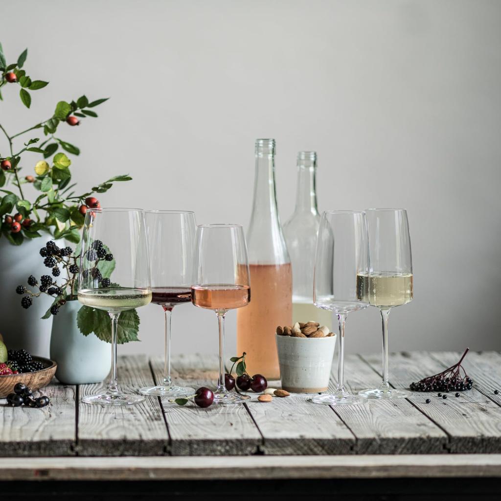 Zwiesel Vivid Sense Wine Glasses for Red and White Wines, 710ml, 122428 (Set of 2)