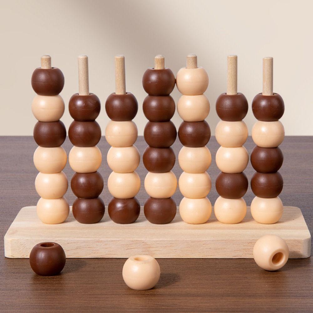 Puzzle Four in A Row Bingo Chess Educational Chess Connect Game Children Gifts