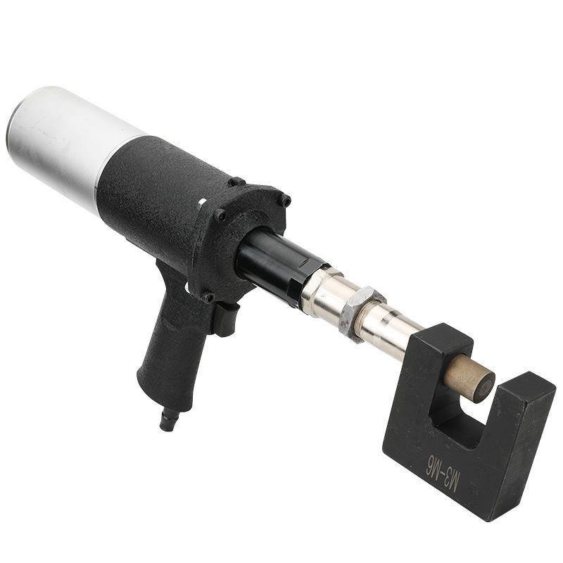 Dual-Column Hydraulic Pneumatic Riveting Machine with Rivet and Nut Gun