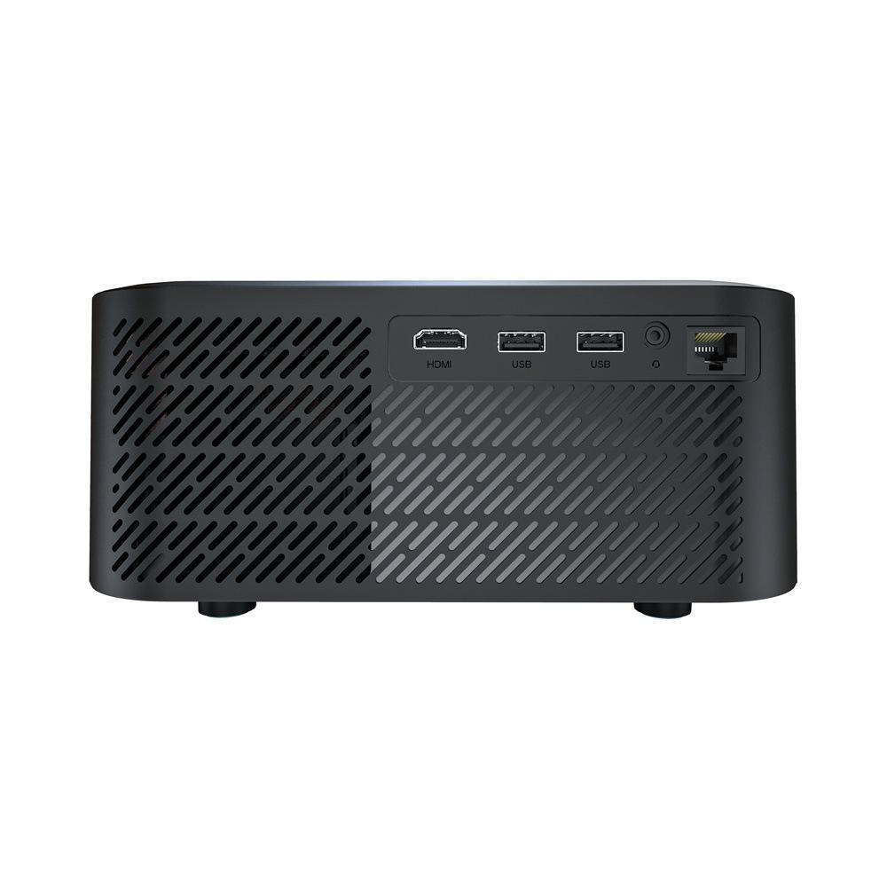 X5 Projector, 4K Support Native 1080P, 400 ANSI Lumens, Dual-Band WiFi, Bluetooth 5.0, 4-Point Keystone Correction, 200-inch Display, LED Light Source