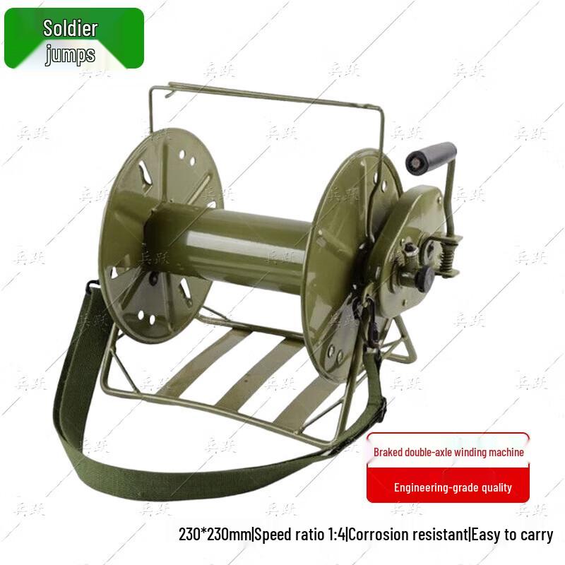 Hand-cranked Wire Winding Reel Cart