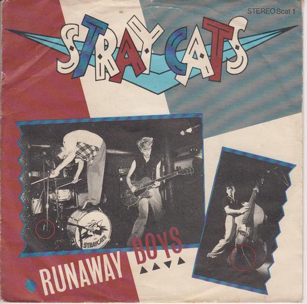 

7-дюймовая пластинка STRAY CATS - Runaway Boys S102621 Arista 1980 UK Рок Б/У