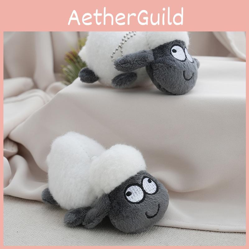 Lamb Little Plush Toy Keychain With Pp Cotton Filling For Gift Kids