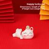 Cute Mobile Phone Stand Decoration Cute Maneki Neko Resin Office DeskCute Gift Decoration