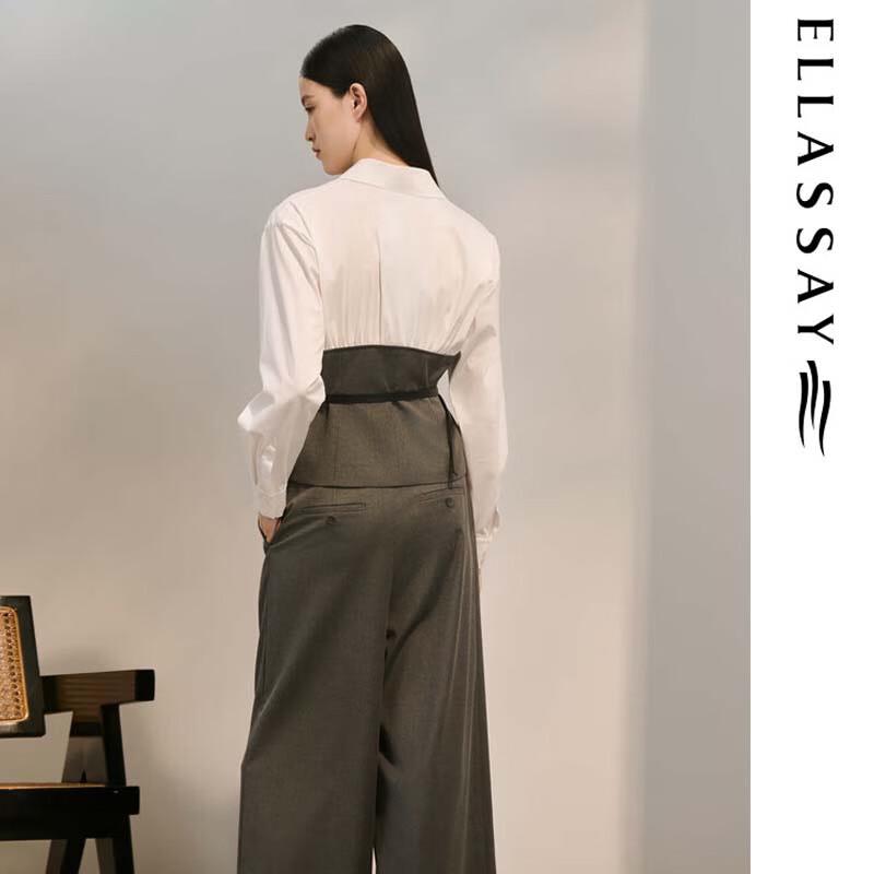 ELLASSAY Women's Elegant Commuter Long-Sleeve Shirt