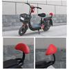 Electric Bike Back Seats  Bike Backrest Bicycles Metal Children Backseat Family Cycling Accessories