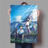 Anime Weathering With You/Wetterkind/Kind des Wetters Poster Malerei Wand Kunst Dekoration Kawaii Raum Dekor Leinwand Poster