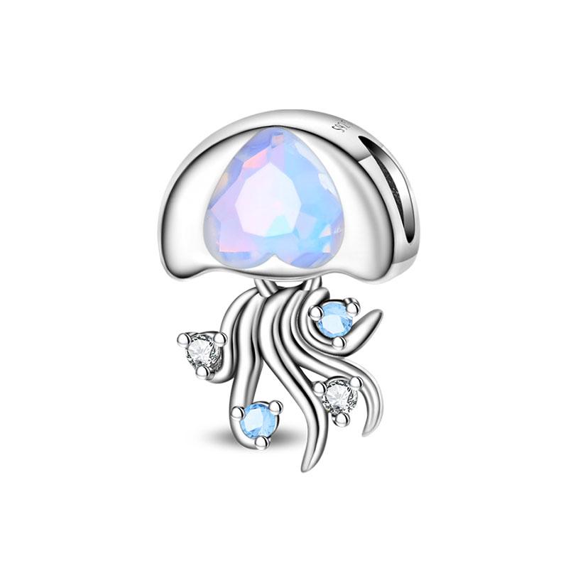 Ocean Trendy 925 Silver Dolphin Crab Boat Beach Charms Beads Fit 3mm Bracelets DIY Thoughtful Fine Jewelry Making Gifts