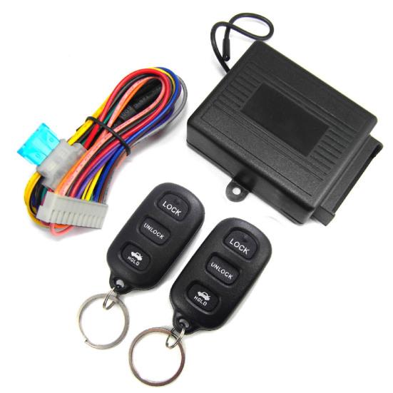 

1 Set 602-8256 Auto Remote Central Kit Keyless Universal Plastic Anti-theft Auto Central Locking Kit for Car 4Pcs/Set