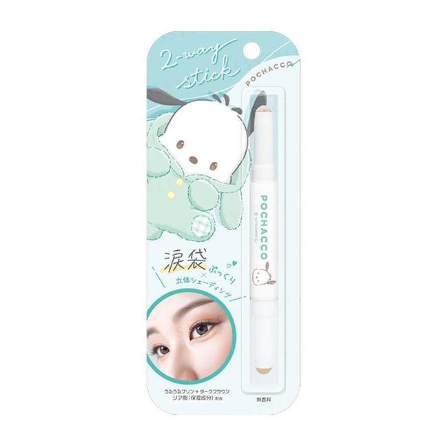 CRUX - Двусторонний стик для теней для век Sanrio Pochacco 1 pc