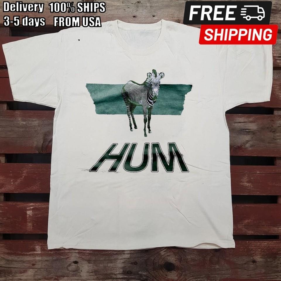 

Редкая футболка из хлопка с принтом Hum Band You d Prefer an Astronaut Унисекс XL