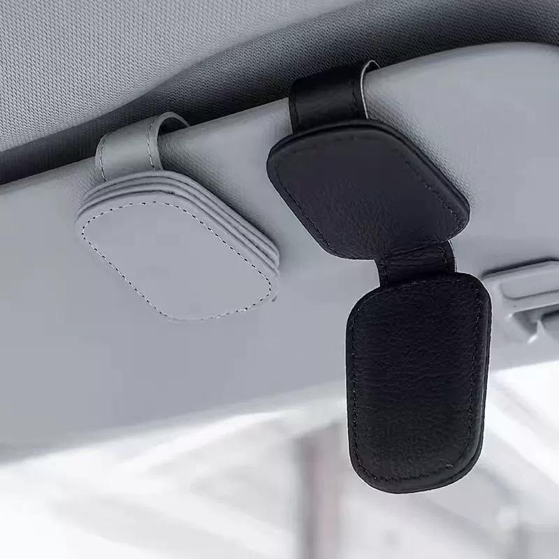 Car eye clip, glasses holder, sun visor, car glasses frame in car, car sunglasses case
