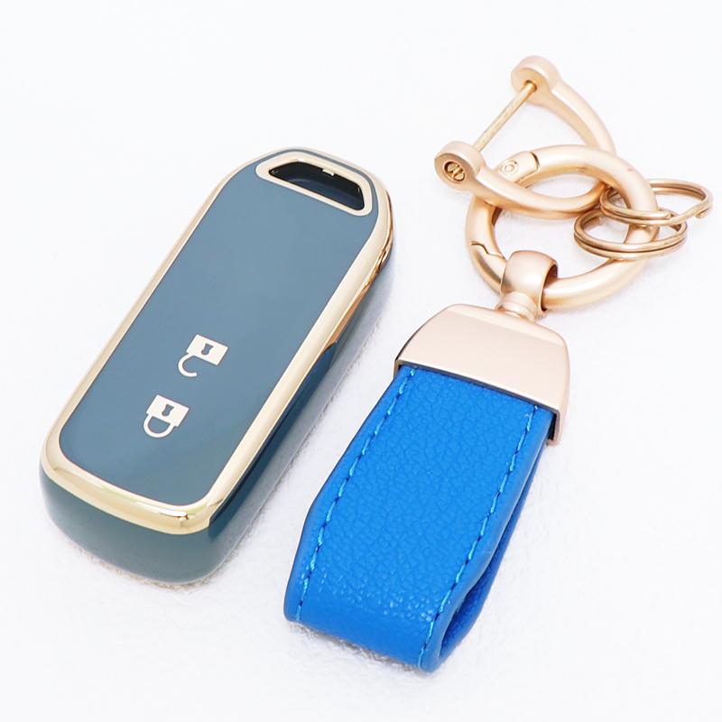 2/4 Buttons for Honda N-One N Wagon N-BOX JF1 JF2 Custom JF3 JF4 N-BOX+Plus TPU Car Key Case Cover Shell Fob Keychain Bag