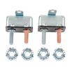 2Pcs 20A Automatic Reset Circuit Breaker 12V/24V 12V/ 24V Circuit Breaker Wide Application