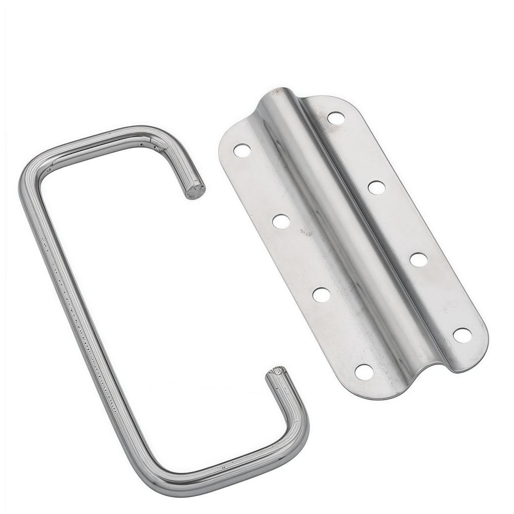 201 Stainless Steel Heavy-Duty Folding Handle for Equipment Tool Box