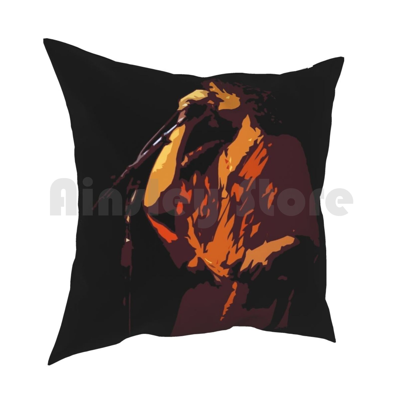Jon AndersonThe Master Of Light Pillow Case Printed Home Soft Throw Pillow Jon Anderson Yes Music Olias Heart Of The 30x30cm 12x12in