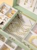 Dual-Layer Lockable Jewelry Box with Double-Opening, High-Grade Storage for Jewelry and Ornaments