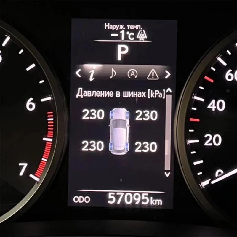Car TPMS Tire Pressure Display Security Alarm Monitoring System For Lexus IS NX NX200t NX300h Series 2015-