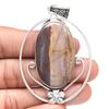 Pendant Designer Jasper Gemstone Handmade Gift For Her Silver Jewelry 2.75"