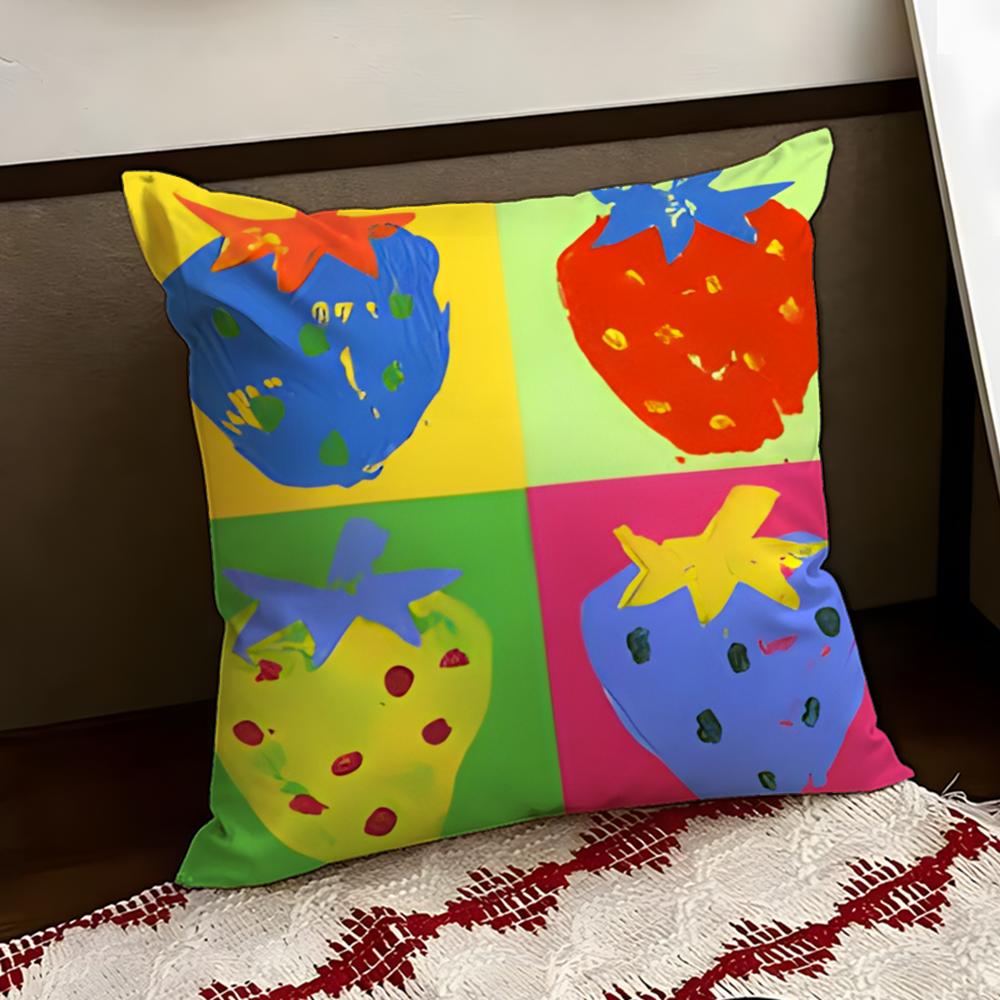 AAndy WWarhol Art Cushion Cover Reversible Soft Durable Pillow Cover Home Car MultiScene Use for Daily Comfort