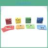 Dq Wooden Expression Changing Cube Puzzle Toy For Children Tabletop Game Challenge Level Toy
